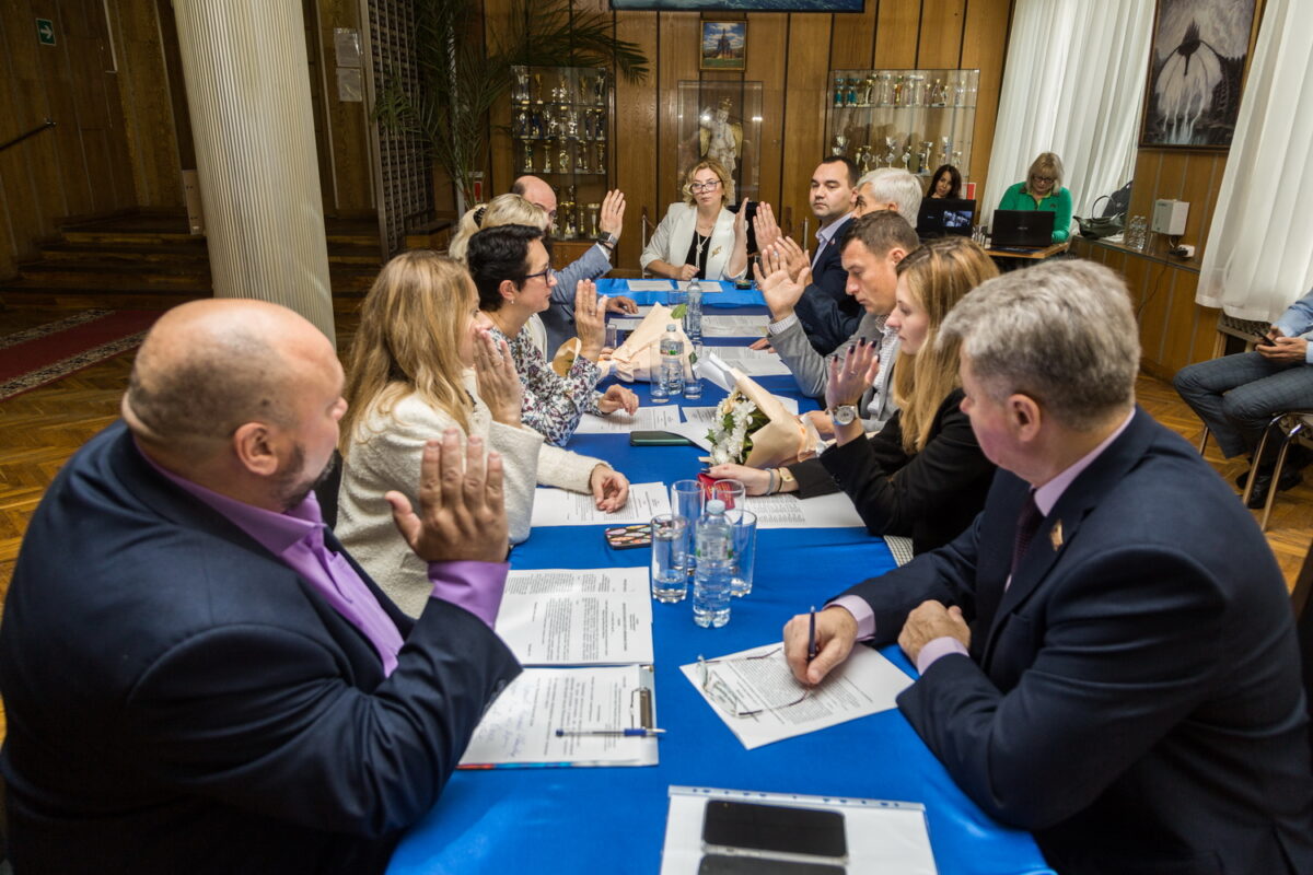 07 октября 2022 года сотрудники КСП Звёздного городка приняли участие во внеочередном заседании Совета депутатов городского округа Звёздный городок Московской области.